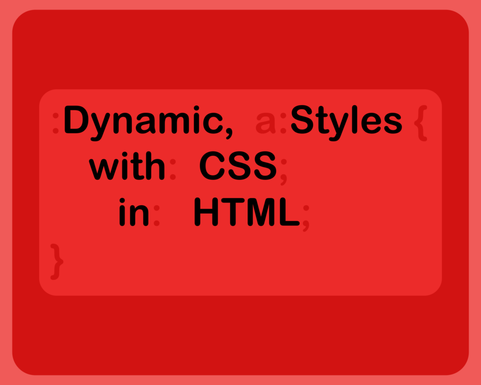 Style dinamici con CSS
