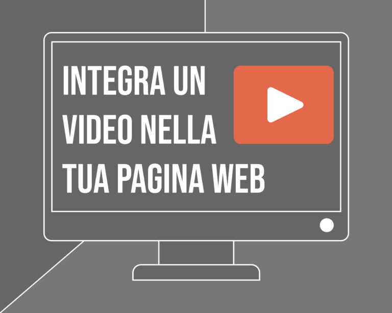 Integra un Video nella tua Pagina Web